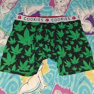 New Cookies Weed Leaf Briefs All Over Print Berner